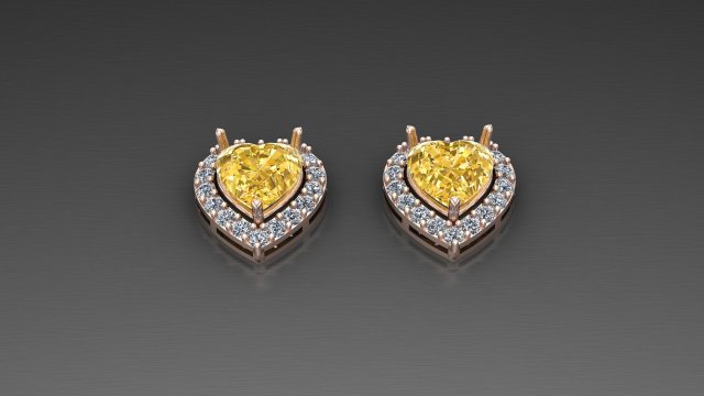 women earring cad file  rings jewelry ring diamond jewel gem cad 3dm obj stl printing bracelet bangle necklace pendant earring  3D print model - Mito3D
