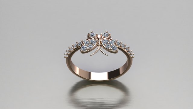 donne squillare cad file 3d Stampa modello anelli gioielleria diamante gioiello gemma 3dm obj stl stampa braccialetto collana pendente 3D print model - Mito3D