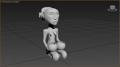 le donne statua 3dprint 3d print model - Mito3D