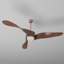 wooden ceiling fan 3d model 3d print model - Mito3D