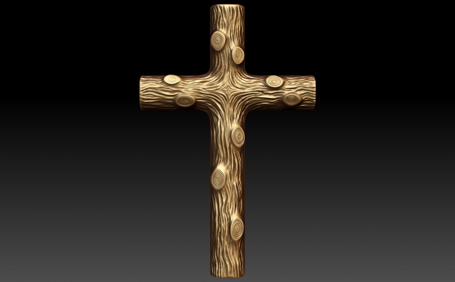 wooden cross wall decor cnc relief carving woodcarving wood engraving 3d artwork jewelry jewellery pendant 3D print model - Mito3D