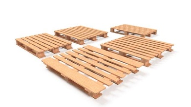 legno pallet 3d modello in parti 3dexport confezione industria legna caricare accatastamento spedizione fabbrica produzione carico logistico trasporto industriale 3d print model - Mito3D