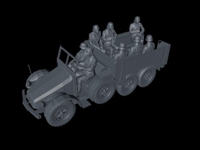ww2 almanca krupp protez sdkfz 70 askerler 1 3d yazdır model in 3dexport wehrmacht i̇kinci dünya savaşı 3d print model - Mito3D