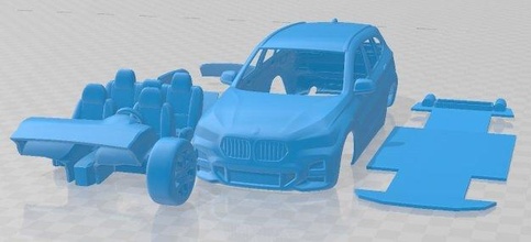 x1 Sport 2020 druckbar Wagen Slot scalextric tamiya rc miniz Hobby Mikro 3d print model - Mito3D