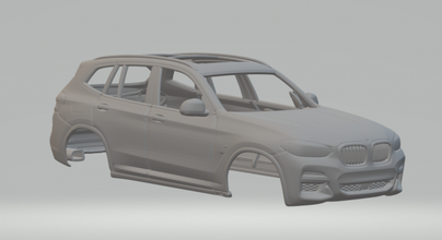 x3 2020 3d impression modèle in véhicule 3dexport moulé pression roues chaudes fente voiture slot chaud jouets 3dpirnt imprimable 3d print model - Mito3D