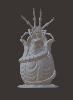 xenomorfo huevo 3d impresión modelo in monstruos criaturas 3dexport extraterrestre monstruo 3d print model - Mito3D