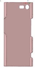 xperia xz premium case 3d print model in phone cases 3dexport xperia-xz-premium-case 3d print model - Mito3D