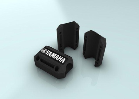 yamaha personalizzato paraurti meccanico parti moto barre protezione 3d print model - Mito3D