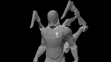 yellow jacket 3d print model in anatomy 3dexport marvel antique antman ant man 3d print model - Mito3D