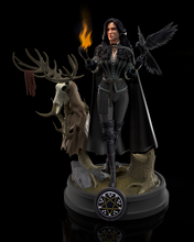 yennefer yennefer witcher gerald ciri triss fantasy tabletop raven fire scull dnd figurine game woman