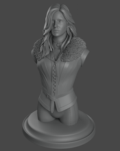 yennefer witcher 3 bust print ready stl 3d model in woman 3dexport high poly yennnefer game obj printing fdm 3d print model - Mito3D