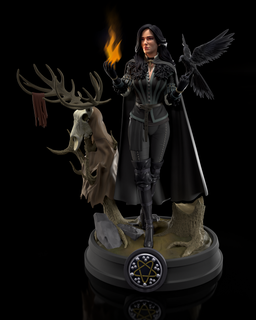 Yennefer bruxo mulher the witcher 3 videogamewitcher3 geralt of rivia videogames 3d print model - Mito3D
