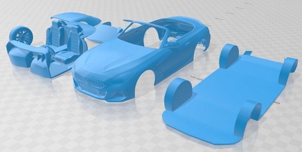 z4 g29 m40i 2019 imprimível carro 3d impressão modelo in automotivo 3dexport fenda escalextrico tamiya rc miniz passatempo micro 3d print model - Mito3D