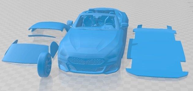 z4 g29 Roadster m40i Auflage 2019 druckbar Wagen Automobil Slot scalextric tamiya rc miniz Hobby Mikro 3d print model - Mito3D