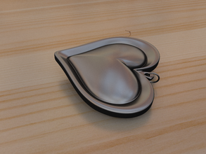 zelda coração 3d impressão modelo in pingentes 3dexport jogos vida 3d print model - Mito3D