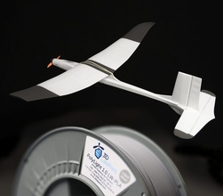 elástico prop polylight value pacote 3dlabprint rc ar avião 3d print model - Mito3D