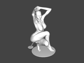 18+ posing toys people 3d print model - Mito3D