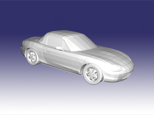 mazda mx5 miata oyuncaklar makine 3D print model - Mito3D