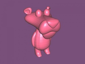 rosa pantera gratuito 3d modello Scarica stl file giocattoli cartoni animati 3d print model - Mito3D