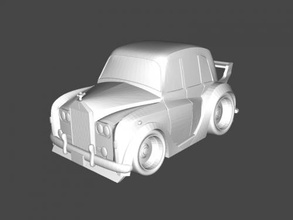 toy rolls-royce free 3d model - download stl file Toys Machinery 3d print model - Mito3D