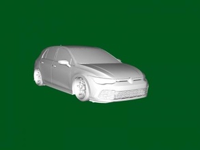 volkswagen gti obj brinquedos maquinaria 3d print model - Mito3D