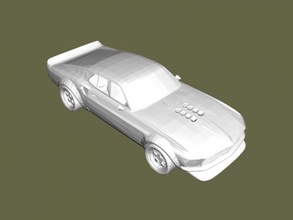 drift car toys machinery 3d print model - Mito3D