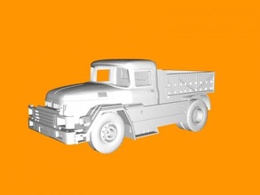 rural truck free 3d model - download stl file Toys Machinery 3d print model - Mito3D