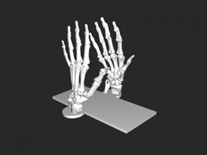 bones napkin holder free 3d model - download stl file Home Kitchen 3d print model - Mito3D