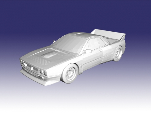 lancia rally 037 giocattoli macchinari 3D print model - Mito3D