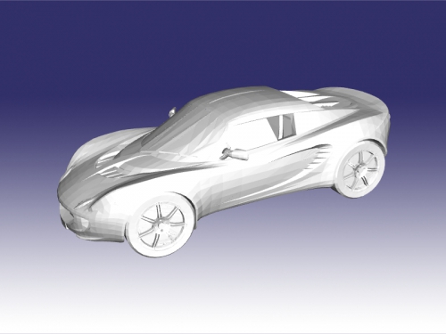 loto elise giocattoli macchinari 3D print model - Mito3D