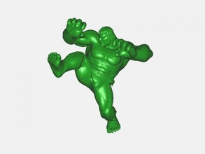Hulk Atmak Bedava 3d model indir stl dosya oyuncaklar çizgi filmler 3d print model - Mito3D