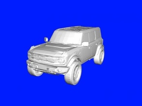 ford bronco toys machinery 3d print model - Mito3D