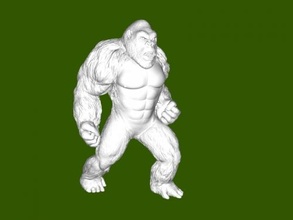 angry kong free 3d model - download stl file Toys Films 3d print model - Mito3D