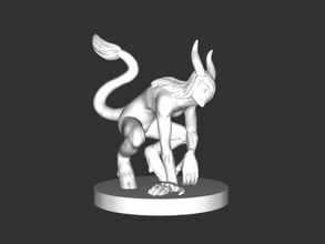 goat spawn toys cartoons 3d print model - Mito3D