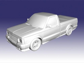 gmc syclone free 3d model - download stl file Toys Machinery 3d print model - Mito3D