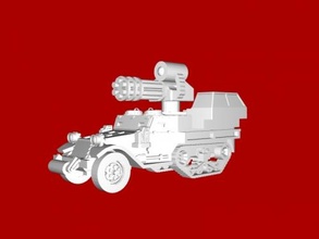 makine tabanca kamyon oyuncaklar 3d print model - Mito3D