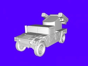 Hummer Raketen frei 3d Modell download stl Datei Spielzeuge Maschinen 3d print model - Mito3D