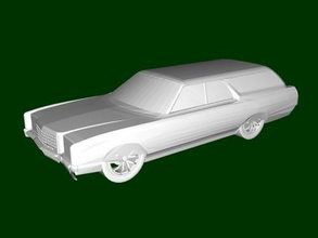 muscle wagon free 3d model - download stl file Toys Machinery 3d print model - Mito3D