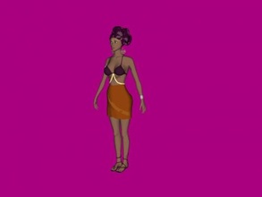 bohemian woman free 3d model - download obj file Toys People 3d print model - Mito3D