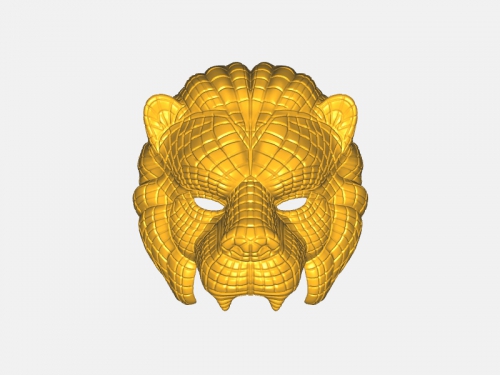 vip lion mask toys films 3D print model - Mito3D