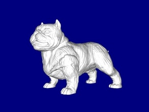 american bully toys animals 3d print model - Mito3D