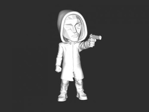 squid game frontman toys films 3d print model - Mito3D