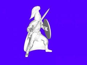 royal warrior toys people 3d print model - Mito3D