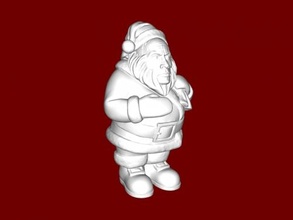 Santa Felsen frei 3d Modell download stl Datei Spielzeuge Cartoons 3d print model - Mito3D