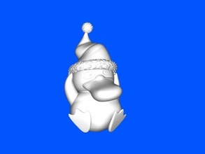 psyduck christmas free 3d model - download stl file Toys Games 3d print model - Mito3D