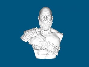 kratos dios of guerra juguetes juegos 3d print model - Mito3D