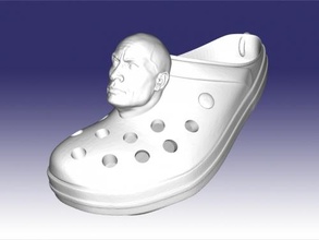crocs gratuito 3d modello Scarica stl file moda scarpe 3d print model - Mito3D