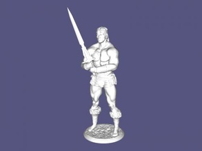 conan sword free 3d model - download stl file Toys Films 3d print model - Mito3D