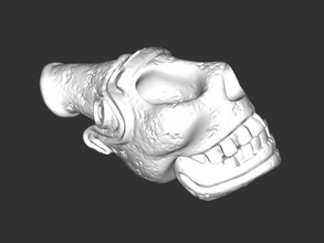 skull whistle free 3d model - download stl file Home Accessories 3d print model - Mito3D