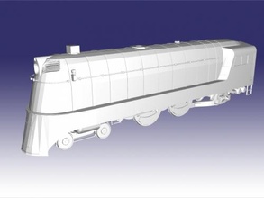 güçlü lokomotif oyuncaklar makine 3d print model - Mito3D